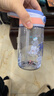 乐扣乐扣（LOCK&LOCK）手拎儿童吸管杯学生塑料水杯户外便携运动杯tritan材质 蓝色400ml 实拍图