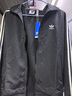 阿迪达斯（adidas）三叶草系列 男子 WOVEN FBIRD TT 梭织外套 KB2466 黑色 M  实拍图