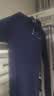 迪卡侬（DECATHLON）户外美利奴羊毛速干衣T恤男运动徒步登山长袖上衣保暖内衣保暖衣 半拉链深蓝色 （89%）绵羊毛 S 实拍图