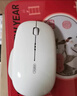 英菲克（INPHIC）M1二代无线蓝牙鼠标可充电办公轻音电量显示便携人体工学三模适用苹果惠普华为笔记本电脑ipad通用 【蓝牙三模+右手选这个+侧翼指托+光面】陶瓷白 实拍图