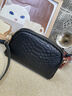 金狐狸头层牛皮女士包包女包大容量鳄鱼纹单肩斜挎包手机包女生元旦礼物 实拍图