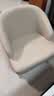 冬欧（DONGOU） 沙发椅哺乳椅单人小户型客厅阳台简约单人沙发 米白色【科技布免洗】 实拍图