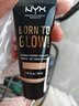 NYX现货 NYX Born to Glow天生光泽粉底液30ml提亮奶油肌黄黑皮干 07正装30ml-Natural 现货 实拍图