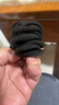 【强拉不断】高弹力耐用ins马尾无接缝皮筋扎头发简约发圈头绳 黑色20根 实拍图
