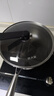 炊大皇 炒锅 304不锈钢炒菜锅煎锅 平底不粘炒锅32cm 可立可视盖不挑灶 实拍图