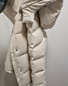 鸭鸭（YAYA）羽绒服女2025最新款冬季小个子显瘦蓄热加厚保暖云感泡芙韩版外套 米色 L (建议125-140斤) 实拍图