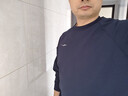 鸿星尔克卫衣男秋季圆领男士长袖上衣舒适潮流休闲跑步套头衫下摆收束衣服 实拍图