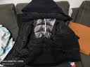 京东京造白鹅绒羽绒服男冬季新款商务通勤加厚保暖外套男连帽 黑色 XL 实拍图