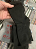 雅鹿袜子春秋季中筒袜透气吸汗运动商务休闲男袜10A抗菌防臭男士袜子 10A级抗菌黑中筒- 5双 实拍图