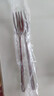 广意 304不锈钢叉子 甜品叉水果叉沙拉泡面叉餐具套装2支装GY7870 实拍图