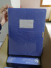 得力（deli）10只55mmA4加厚PP粘扣文件盒档案盒资料盒凭证文件收纳盒办公用品财会用品27036蓝色得力办公好物 实拍图