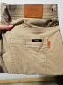 JEEP吉普休闲裤男秋冬季商务宽松裤子男士直筒百搭男裤 卡其 33 实拍图