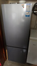 海尔（Haier）风冷无霜冰箱243升变频一级双门小型家用迷你DEO净味保鲜超薄两门节能租房新能效电冰箱 243升变频一级风冷无霜 实拍图