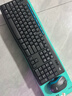 罗技（Logitech）MK275 键鼠套装 无线键鼠套装 办公键鼠套装 全尺寸 商务键鼠套装 带无线2.4G接收器 黑蓝色 实拍图
