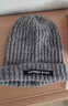 回力毛线帽男士秋冬季包头保暖针织帽子嘻哈时尚潮牌显脸小冷帽堆堆帽 实拍图