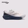 SAUCONY【彭于晏同款】索康尼胜利22专业强缓震跑鞋男厚底跑步鞋运动鞋男 白深兰218 44.5 实拍图