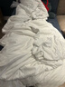 水星系列家纺100%双宫茧桑蚕丝正品蚕丝被抗菌加厚子母被全棉保暖冬季被芯床品 手工定位-月光白-已质检专柜正品 100%桑蚕丝 220x240cm【4斤+6斤】子母被 实拍图