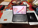 YLPPH适用华为平板键盘matepad11.5s/air12键盘保护套pro12.2/se11壳带笔糟se10.4蓝牙鼠标套装 黑色保护套+键盘+鼠标+钢化膜【7件套】 MatePad【Air 12 实拍图