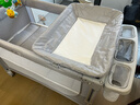 coolbaby婴儿床多功能可折叠可移动拼接床带尿布台蚊帐宝宝床 全家桶 实拍图