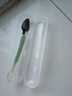 婴儿刮泥勺宝宝辅食工具泥刮勺子316不锈钢刮水果神器儿童餐具 316不锈钢刮泥勺绿色带盒 实拍图