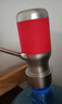 京严电动桶装水抽水器抽水泵饮水机吸水器抽水机充电式桌面自动上水器 304不锈钢  中国红 【高端智能无线 充电款】 实拍图