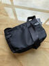 CavlslKcat单肩包男尼龙牛津布斜挎包男士包时尚休闲通勤小背包大容量邮差包 黑色大号 实拍图