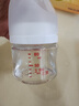 贝亲【新生儿第一个奶瓶】玻璃奶瓶宽口径奶瓶80ml SS号奶嘴 0月+ 实拍图