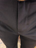罗蒙（ROMON）休闲裤男商务休闲时尚职业西装裤弹力修身加厚裤子男装黑色35 实拍图