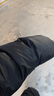 网易严选25新品90鸭绒超蓬羽绒服休闲面包服石墨烯保暖轻量抗菌防泼水 A款25秋冬立领-静谧黑 2XL 实拍图