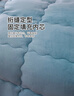 雅鹿·自由自在 牛奶绒纤维被子春秋单双人保暖被芯棉被6斤200*230cm 蓝 实拍图