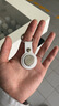 伊斯丹顿【Apple MFI认证】Find My适用苹果AirTag正品防丢神器gps精准定位宠物项圈扣追踪行李汽车儿童老 【AirTag丨赠白色同款保护套*1】 全球精准定位 查找APP即连即用丨续 实拍图