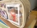 得力（deli）国风系列痛包学生笔袋 双拉链大容量文具盒高颜值简约铅笔盒 米BC447毕业礼物礼物 实拍图
