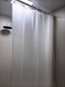 卡贝（cobbe）浴室遮挡帘PEVA防霉加厚隔断浴帘卫生间防水帘防水布180*200cm 实拍图