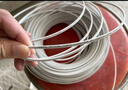 山泽电信级皮线光纤线光缆 蝶形室内单模双芯光纤入户宽带线fttr组网 2芯2钢丝光缆 白色50米 FH22-50B 实拍图