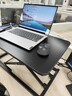 全品屋升降电脑桌站立办公书桌显示器升降支架台式工作台桌 【七档手动升降】-曜石黑 健康办公 实拍图