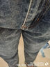 真维斯（Jeanswest）牛仔裤男秋冬季新款直筒宽松休闲长裤男弹力高端百搭阔腿裤子男 蓝色 602 34 (2尺7) 实拍图