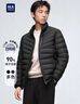 HLA海澜之家羽绒服男舒适轻薄立领保暖外套男 实拍图