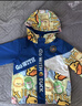 【小黄鸭连帽风衣】儿童外套男女宝宝夹克休闲时尚外套潮 蓝色亮灯外套 110 实拍图