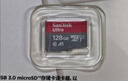 闪迪（SanDisk）128GB TF（MicroSD）内存卡 A1 U1 C10 至尊高速移动版存储卡 读速140MB/s 手机平板游戏机内存卡 实拍图