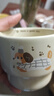 网红新款叠叠马克杯宿舍家用可爱狗陶瓷杯水杯礼物茶杯咖啡杯 奶油色 1个 280ml 奶白礼帽小狗叠叠杯【无盒装】 实拍图