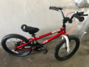 优贝（RoyalBaby）儿童自行车男女童车脚踏车学生山地车 6岁-9岁 表演车18寸 红色 实拍图