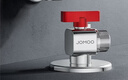 九牧（JOMOO）铜阀体全开大流量三角阀燃气热水器角阀水阀单冷加厚球阀74105 实拍图