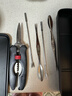 广意不锈钢蟹八件吃蟹工具蟹钳夹蟹钳勺吃螃蟹专用工具6件套 GY1271 实拍图