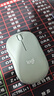 罗技（Logitech）M221 轻音鼠标 无线鼠标 办公鼠标 对称鼠标 带无线微型接收器 薄荷绿 实拍图