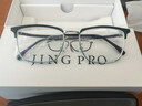 万新近视眼镜超轻商务眼镜框男防蓝光眼镜可配度数定制散光配镜TK2 9051黑银 配万新1.67MR-7超薄非球面镜片 实拍图