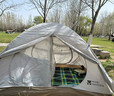牧高笛（MOBIGARDEN）冷山2帐篷 户外露营徒步防风防雨双人帐篷 MZ093005 晨雾白A 实拍图