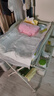babycare尿布台多功能可折叠新生儿护理台抚触洗澡便携婴儿床-温特绿 实拍图
