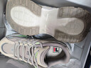 FILA斐乐女鞋休闲鞋鱼刺二代老爹鞋运动鞋增高厚底慢跑鞋SOFIA Ⅱ 银云/羽毛灰-SF 40 实拍图