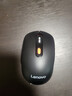 联想（Lenovo） 无线蓝牙双模鼠标 便携办公鼠标 人体工程学设计 适用台式机一体机笔记本平板 Howard黑色 实拍图