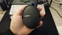 兴戈（SIMGOT）空屿EH500 深度ANC主动降噪头戴式蓝牙耳机5.4双金标HIFI高音质高解析可折叠 夜岩黑+耳机收纳包/黑色 实拍图